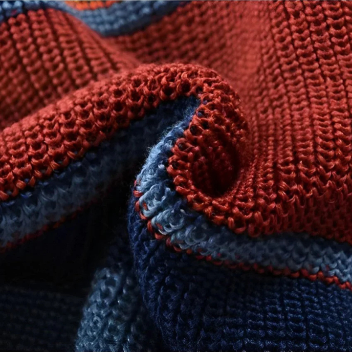 GARRY™|CARDIGAN RETRÒ A STRISCE