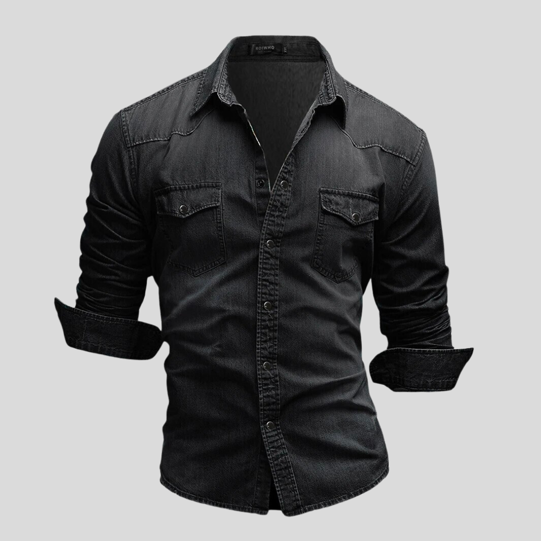 EMILIANO™|CAMICIA DENIM MODERNA