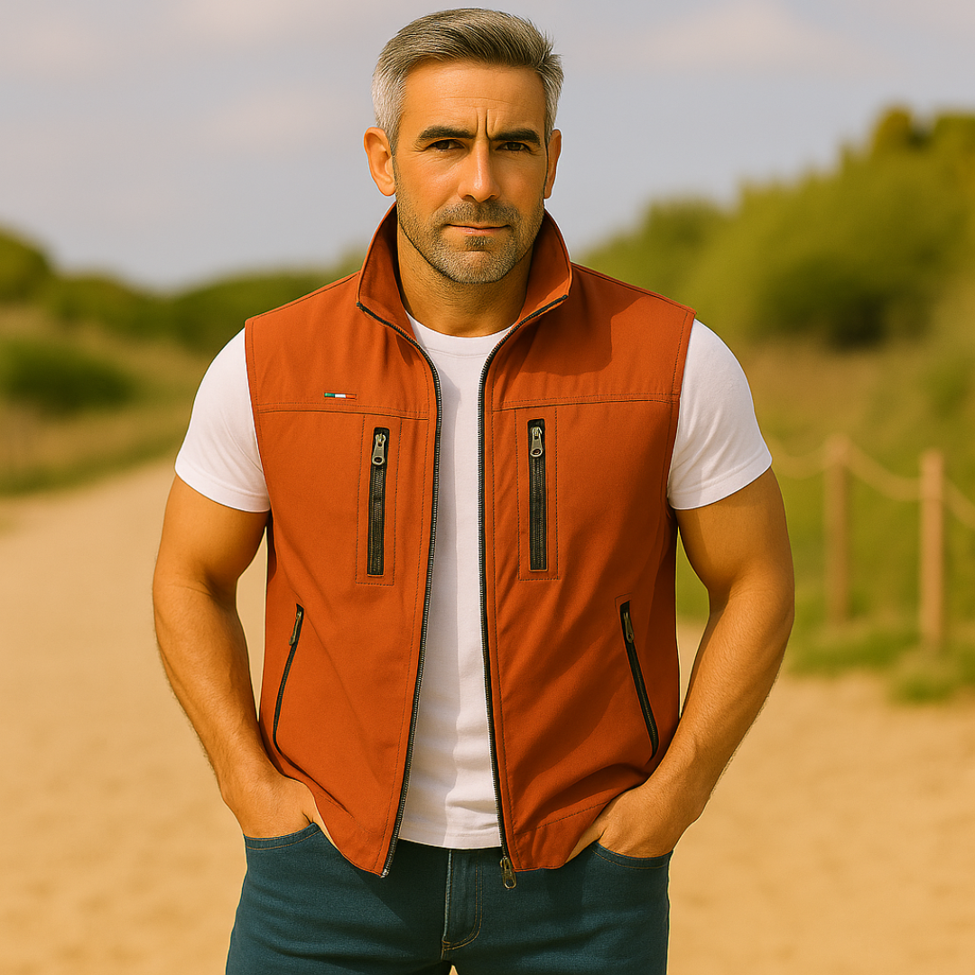 GILBERTO™|GILET CARGO TRASPIRANTE