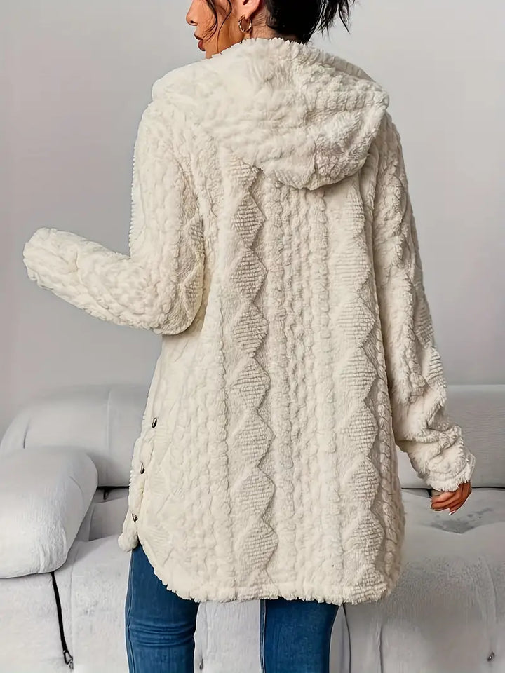 ANGELICA™|CARDIGAN CON CAPPUCCIO