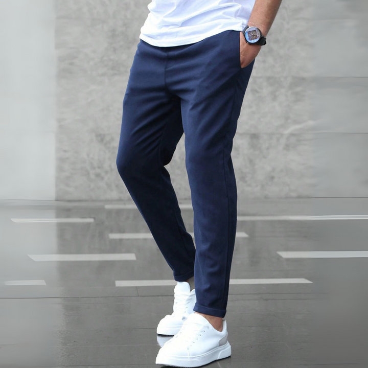 ENRICO|Pantaloni Stretch Uomo
